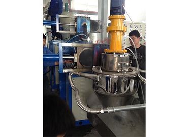 Motore idraulico di plastica del commutatore 1.5kw dello schermo dell'anello dell'acqua del PE di capacità 200-300kg/h