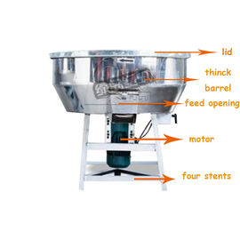 Capacità a macchina del miscelatore di plastica verticale 150 kg/h con il rullo LDH-100 1.5kw