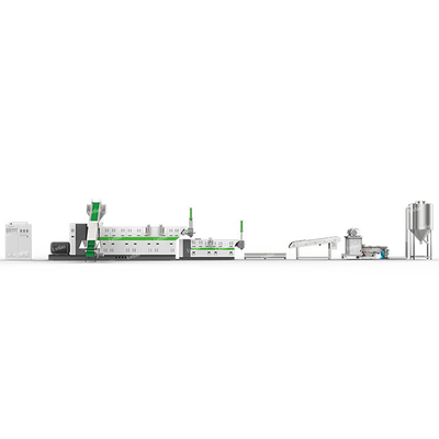 Potere 55 - linea di produzione di plastica a macchina di riciclaggio di plastica di granulazione di 75kw pp